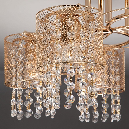 Потолочный светильник Eurosvet 30137/5 золото - фото