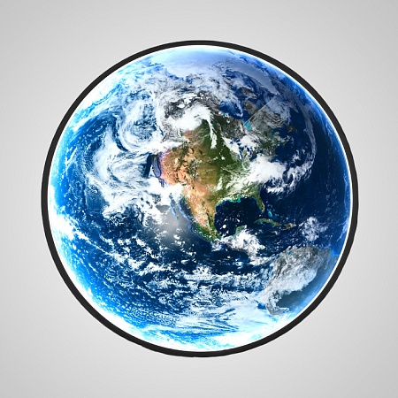 Настенный Светильник Cosmos Earth D90 Imperiumloft 208937-23 - фото