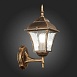 Светильник уличный настенный ST-Luce Бронза/Бронза, Прозрачный E27 1*60W SL082.201.01 - фото