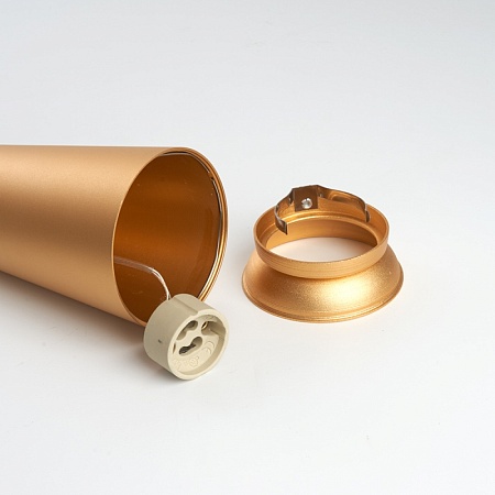 Светильник потолочный Feron ML185 Barrel BELL MR16 35W, 230V, GU10, золото - фото