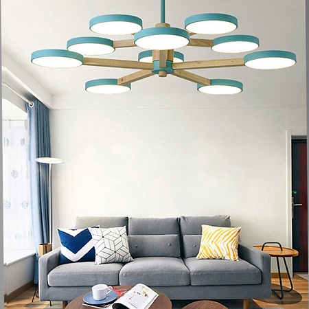 Подвесная Люстра Turna Dbl L10 Blue Imperiumloft 229091-26 - фото