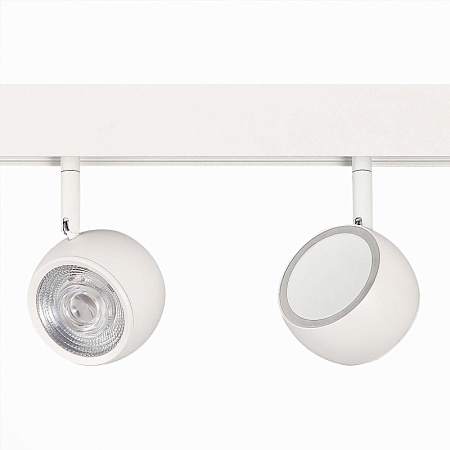 Магнитный трековый светильник Белый LED 1*10W 4000K 470Lm Ra>80 36° IP20 L120xW50xH176 ST355.546.10 - фото