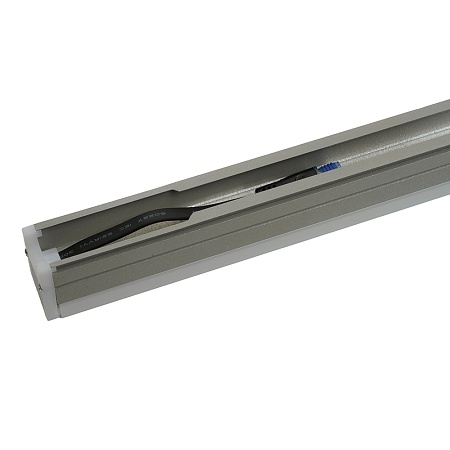 LL-894 Светодиодный линейный прожектор Световая линия, синий, 975*30*45mm, 12W, DC24V, IP65 - фото