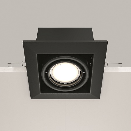 Встраиваемый светильник Technical Metal Modern DL008-2-01-B - фото