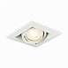 Св-к встр. Черный, Белый GU10 1*50W IP20 L126xW126xH70 220V Без ламп ST250.558.01 - фото