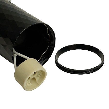 Светильник потолочный Feron ML188 Barrel PRISM MR16 GU10 35W 230V, черный - фото
