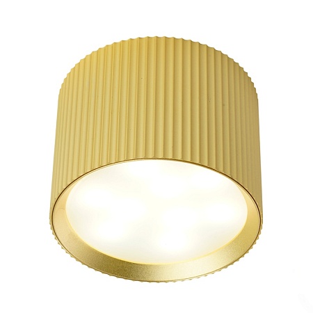 Светильник потолочный Feron HL458  Barrel ARIA 12W, 230V, GX53, золото - фото