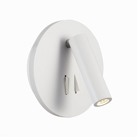 Светильник настенный Белый LED 1*8W 3000K 624Lm Ra>80 24° IP20 L-xW155xH155 170-240V SL1586.513.01 - фото