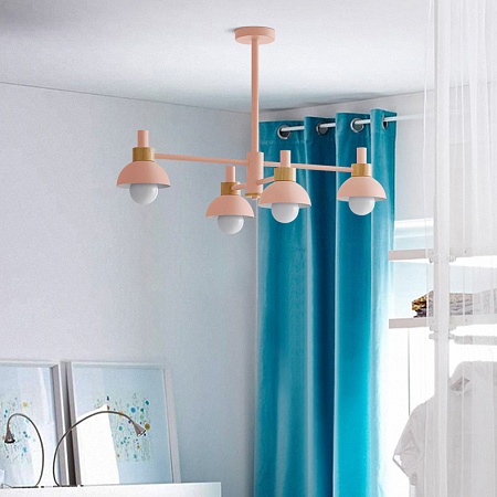 Люстра На Штанге Fanta A 4 Lights Green Imperiumloft 193153-26 - фото