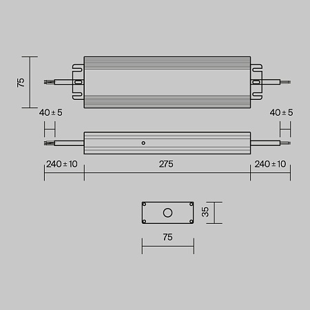 Блок питания Technical PSL008-300W-48V-IP67 - фото