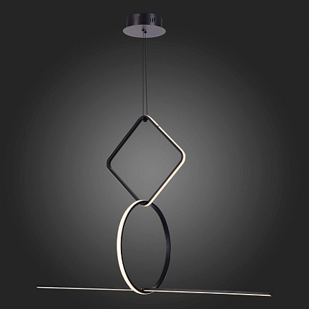 Светильник подвесной ST-Luce Черный LED 1*50W 3000K SL6113.453.01 - фото