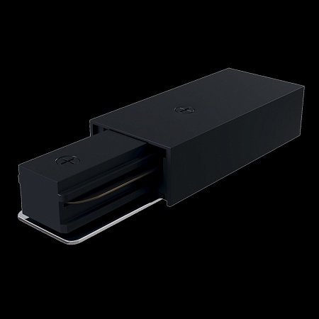 Трековая система Technical однофазная для натяжного потолка чёрная 150x150x150 TS-Z-150-TR005-1-GU10-B