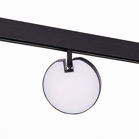 Магнитный трековый светильник Черный LED 1*15W 4000K 760Lm Ra>80 120° IP20 L150xW28xH21 ST359.446.15 - фото