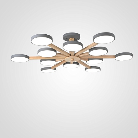 Потолочный Светильник Turna L12 Grey Imperiumloft 228859-26 - фото