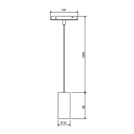 Трековый светильник 7W 4200K Amend чёрный Slim Magnetic 85518/01 - фото