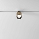 Mini Magnetic Трековый поворотный светильник 9W 3000K латунь/черный 85204/01 - фото