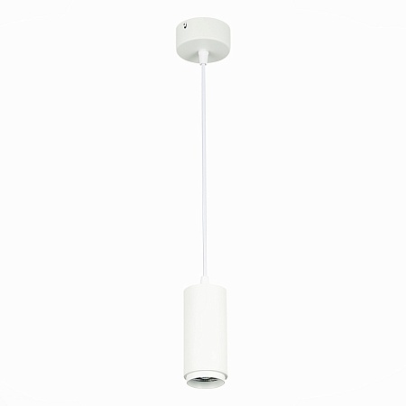 Светильник подвесной Zoom Белый LED 1*10W 3000K 1 000Lm Ra>80 15-60° IP20 D59xH130 170- ST600.533.10 - фото