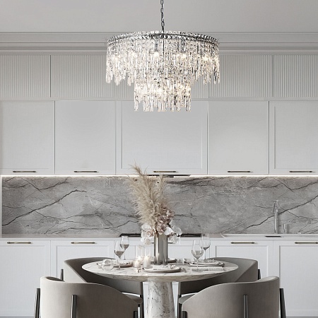 Подвесной светильник Eurosvet 60160 хром - фото