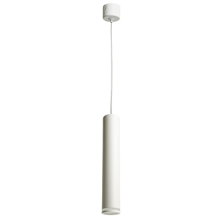 Светильник потолочный Feron ML1008 Barrel LUNA levitation на подвесе MR11 35W 230V, белый 40*250 - фото