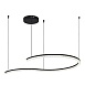 Светильник подвесной ST-Luce черный/прозрачный LED 1*65W 4000K SL1018.403.01 - фото