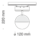 Трековый светильник Technical TR017-2-10W4K-B - фото