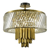 Люстра потолочная ST-Luce Латунь/Прозрачный E14 9*40W SL1635.302.09