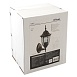 Светильник садово-парковый Feron PL6301 шестигранный на стену вверх 60W E27 230V, черное золото - фото