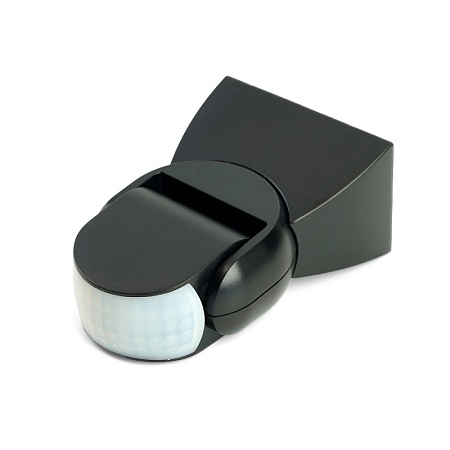 Датчик движения 1200W 12m 180° чёрный, SEN18 - фото