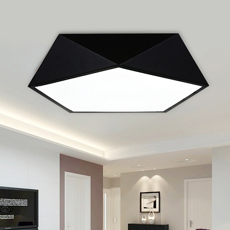 Потолочный Светодиодный Светильник Geometric Black D40 Imperiumloft 101609-26 - фото