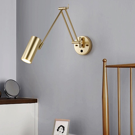 Настенный Светильник Fredly A Brass Imperiumloft 219735-23 - фото