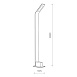Светильник уличный наземный ST-Luce Черный/Черный LED 1*6W 4000K SL094.445.01 - фото