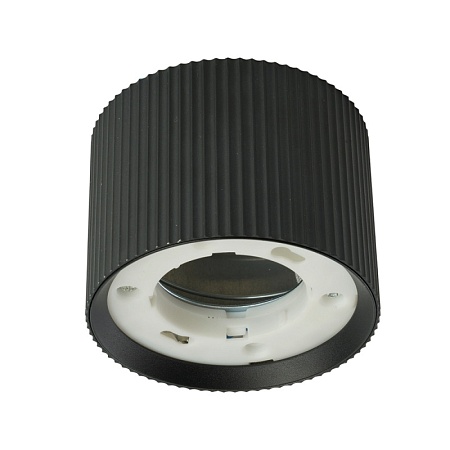 Светильник потолочный Feron HL458  Barrel ARIA 12W, 230V, GX53, черный - фото