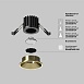 Встраиваемый светильник Technical Round DL058-7W3K-BS - фото