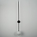 Настенный Светильник Lines Ball 100 Black Imperiumloft 140827-26 - фото