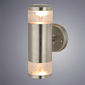Уличный настенный светильник Arte Lamp INTRIGO A8161AL-2SS