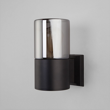 Уличный настенный светильник Roil чёрный IP54 35125/U Elektrostandard - фото