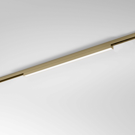 Трековый светильник 24W 4000K латунь 85527/01 система Лайн 85527/01 Elektrostandard - фото