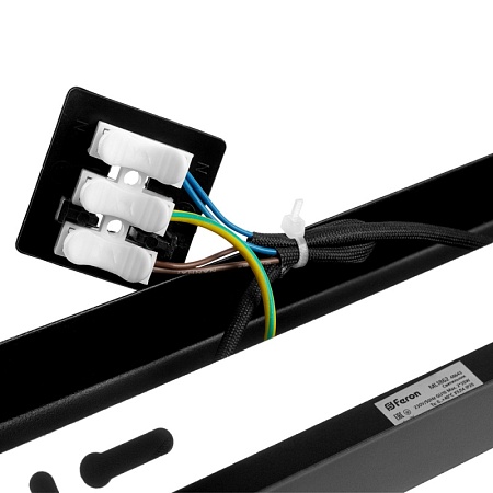 Светильник Feron ML1862 ZEN настенно-потолочный под лампу  GU10, чёрный, золото - фото