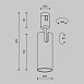Трековый светильник Technical TR144-1-12W3K-W-B - фото