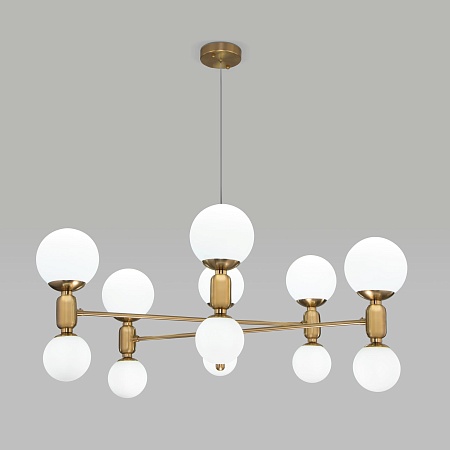 Потолочный светильник Eurosvet 30182 латунь - фото