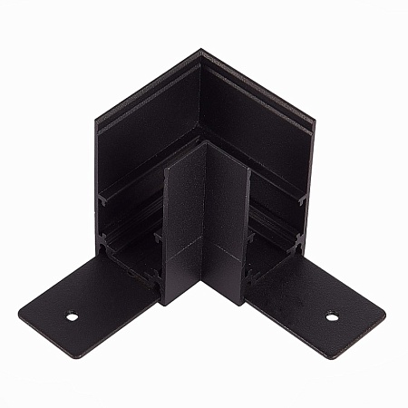 Угол-соединитель для подвесного / накладного магнитного шинопровода ST-Luce Черный ST007.419.00 - фото