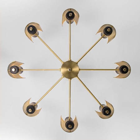 Потолочный светильник Eurosvet 70139/8 латунь - фото