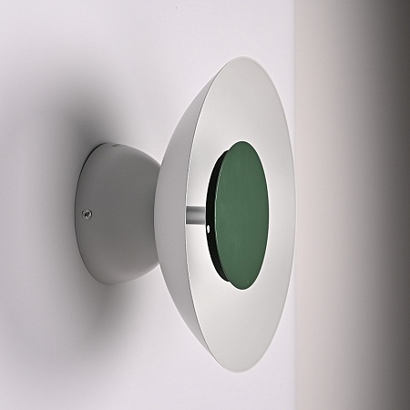 Бра Twirl D25 White/Green Imperiumloft 204159-26 - фото