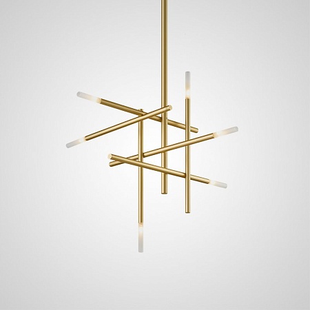 Подвесная Люстра Traverse H90 Gold Imperiumloft 141096-26 - фото