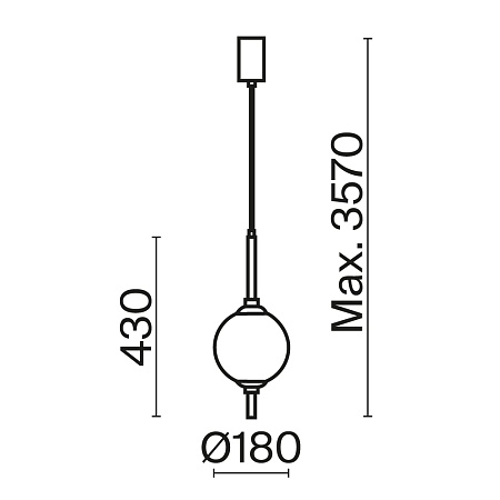 Подвесной светильник Maytoni Z020PL-L6BS3K - фото