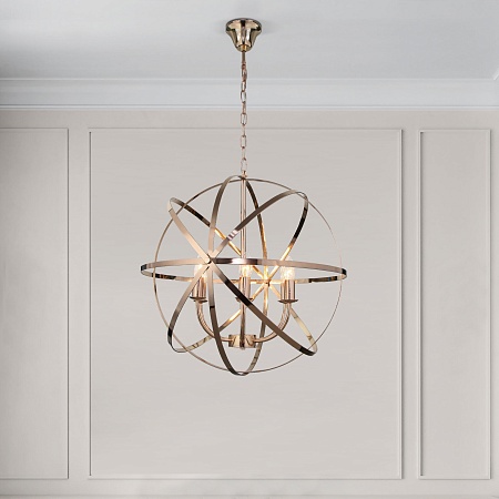 Подвесной светильник Eurosvet 60139/6 золото - фото