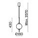 Подвесной светильник Maytoni Z020PL-L6BS3K - фото