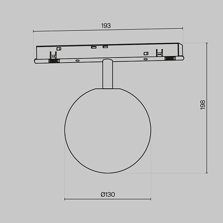 Трековый светильник Technical TR038-4-5WTW-DD-B - фото