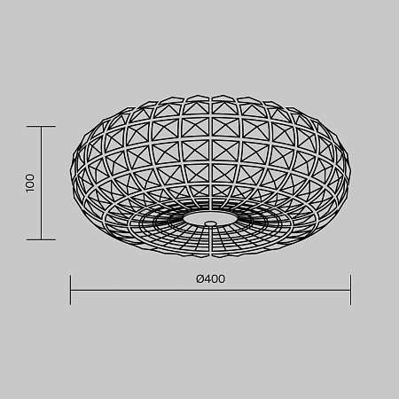 Люстра Maytoni Broche DIA902-04-N - фото
