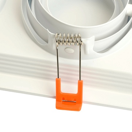 Светильник встраиваемый Feron DLT202 потолочный MR16 G5.3 белый - фото